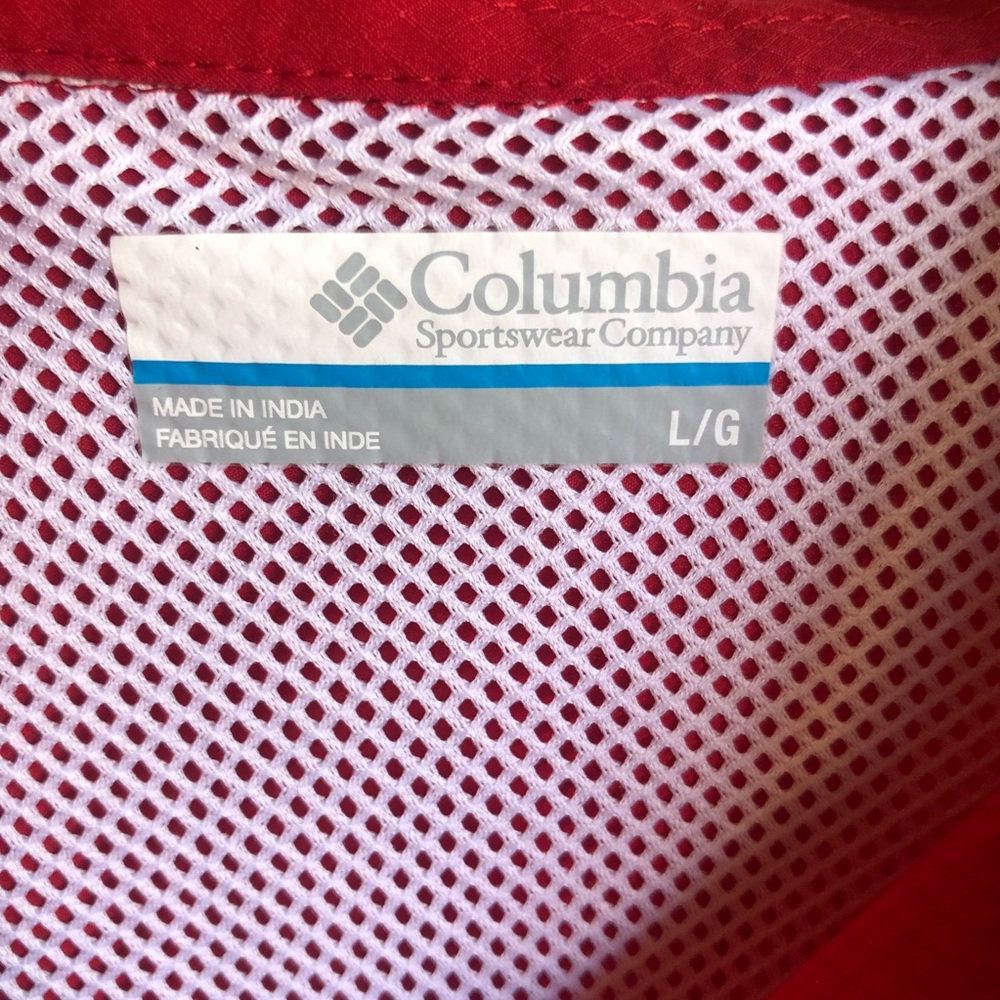 Columbia PFG Oklahoma Sooners Fishing Shirt Size L - Picture 3 of 7